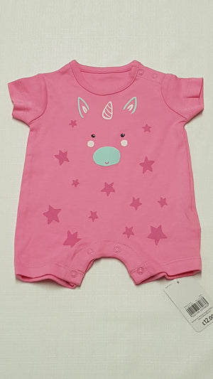 CÍMKÉS MOTHERCARE ÉDI-BÉDI UNICORNOS KISLÁNY NAPOZÓ 50