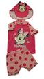 MINI CLUB ÉDI-BÉDI MINIE MOUSE KISLÁNY FÜRDŐRUHA SZETT 92