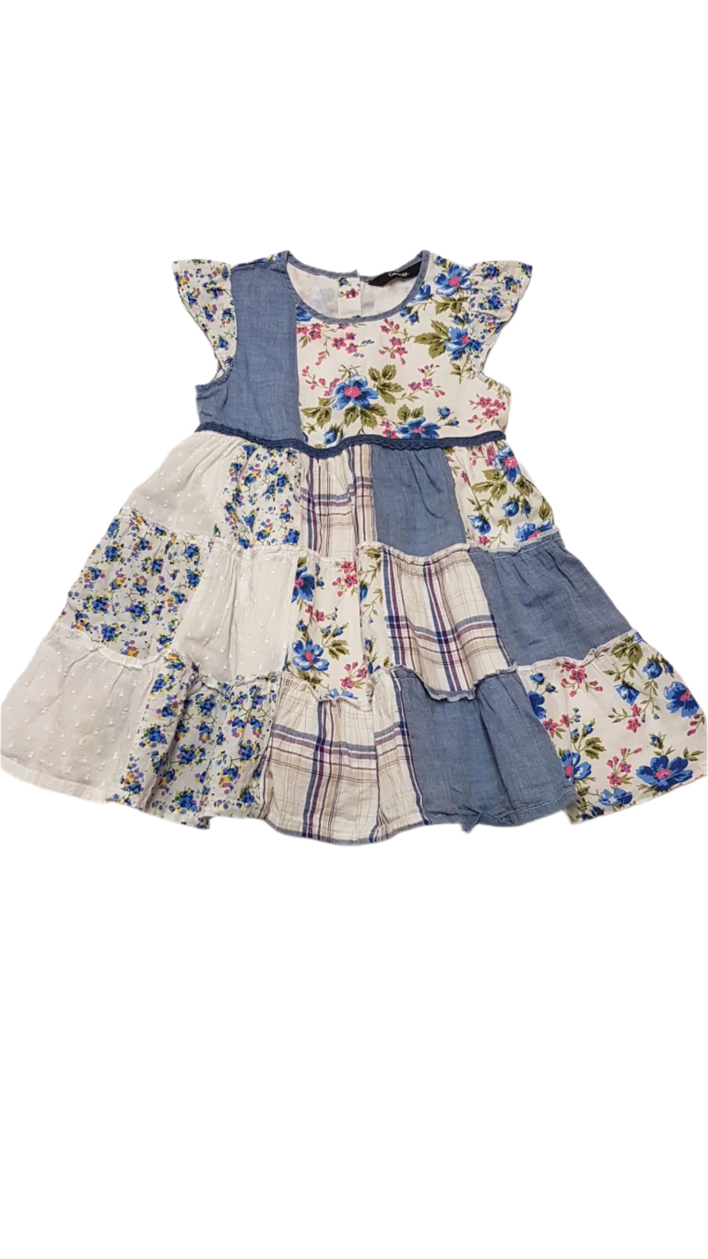 GEORGE KOCKÁS,VIRÁGOS,CSINI KISLÁNY RUHA 86-92