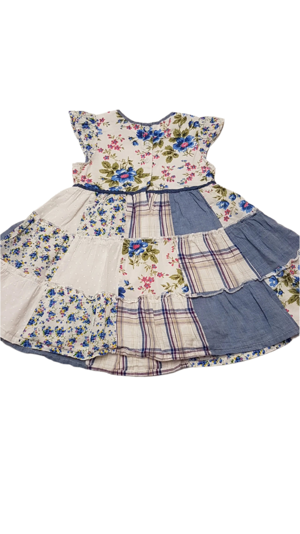 GEORGE KOCKÁS,VIRÁGOS,CSINI KISLÁNY RUHA 86-92