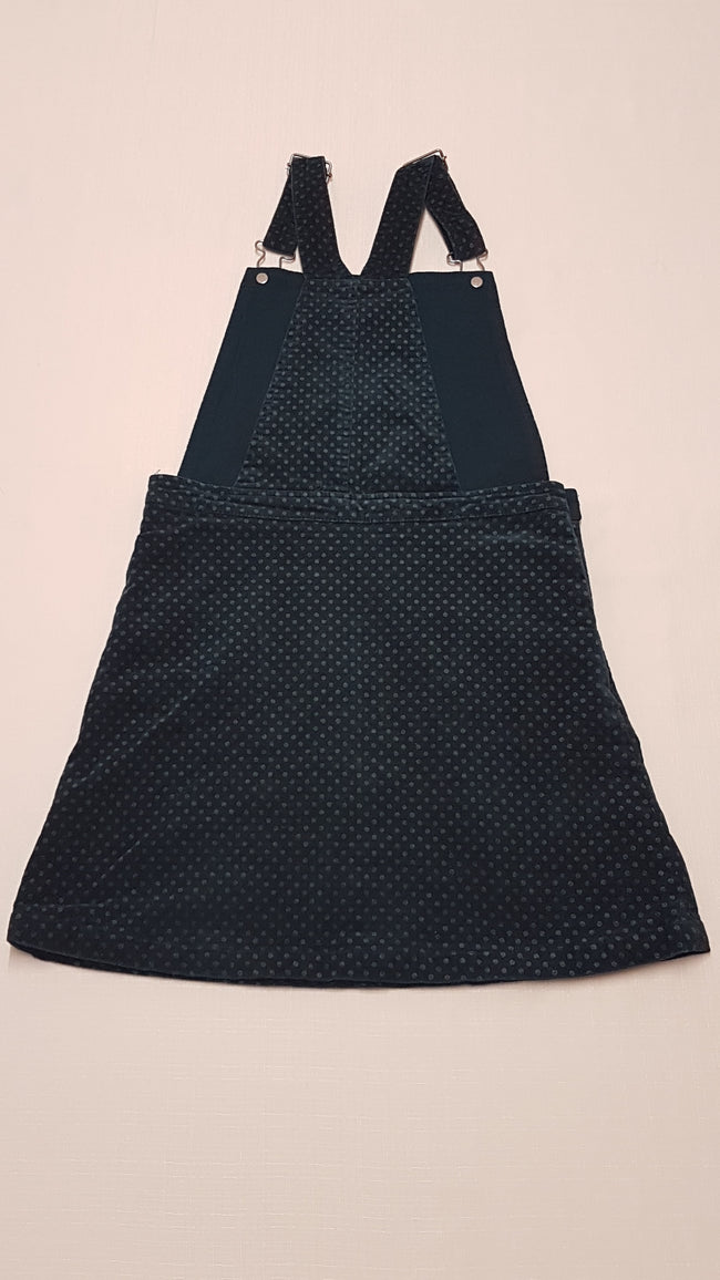 JIGSAW JUNIOR ZÖLD SZÍNŰ,TÜKÖRBÁRSONY,APRÓ PÖTTYÖS,KANTÁROS RUHA 128-134 Main Image