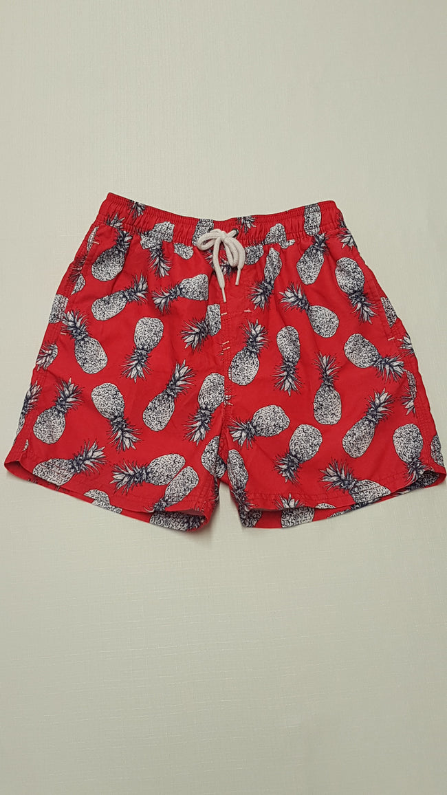 NEXT VAGÁNY ANANÁSZ MINTÁS,HÁLÓS BELSEJŰ KISFIÚ FÜRDŐNACI 146 Hover Image