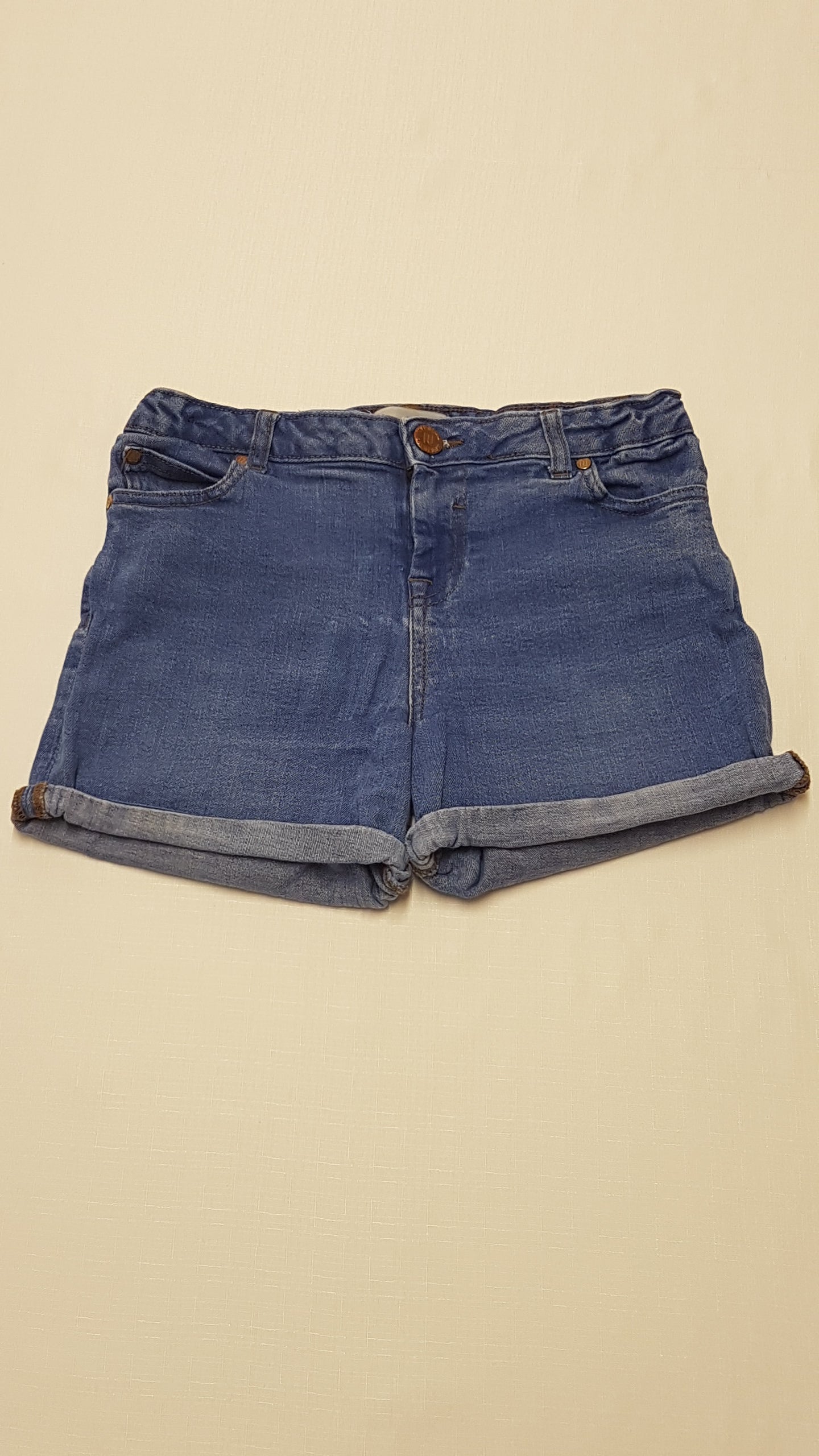 RIVER ISLAND TRENDI,KOPTATOTT KISLÁNY RÖVIDNACI 146-152