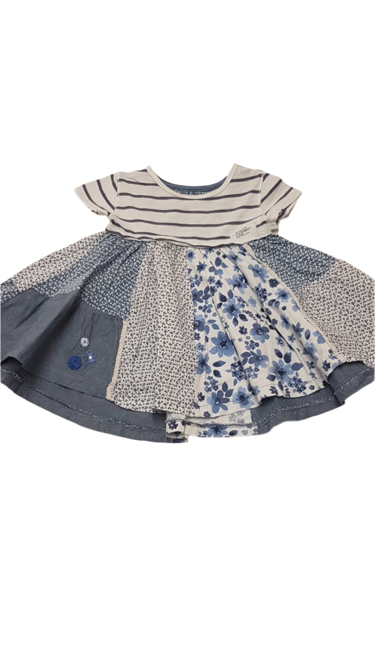 NEXT CSINI,PÖRGÖS,PAMUT KISLÁNY RUHA 80