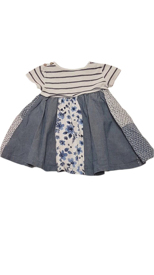 NEXT CSINI,PÖRGÖS,PAMUT KISLÁNY RUHA 80 Main Image