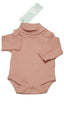 CÍMKÉS F&F BABY PÚDERSZÍNŰ,KISLÁNY GARBÓ-BODY