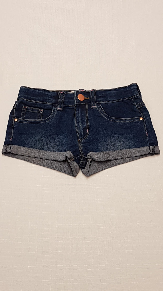 DENIM CO. KISLÁNY RÖVIDNACI,ÁLLÍTHATÓ GUMIS DERÉKRÉSSZEL 116 Hover Image