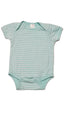 BABY GEAR MENTA SZÍNŰ,CSÍKOS UNISEX BODY 56