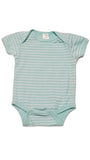 BABY GEAR MENTA SZÍNŰ,CSÍKOS UNISEX BODY 56