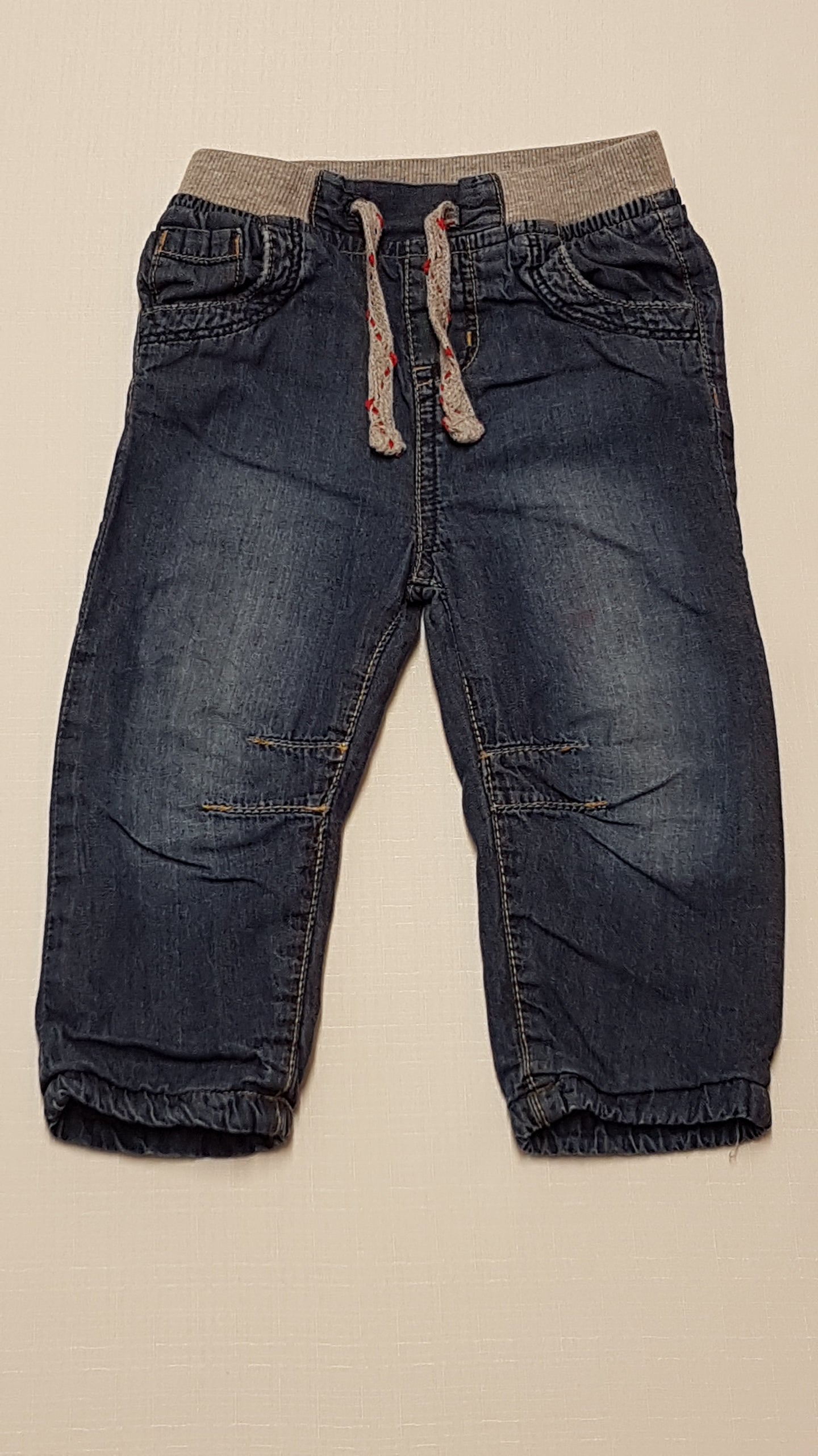 EARLY DAYS VÉKONY BÉLELT,KOPTATOTT KISFIÚ PUHA FARMERNACI 74