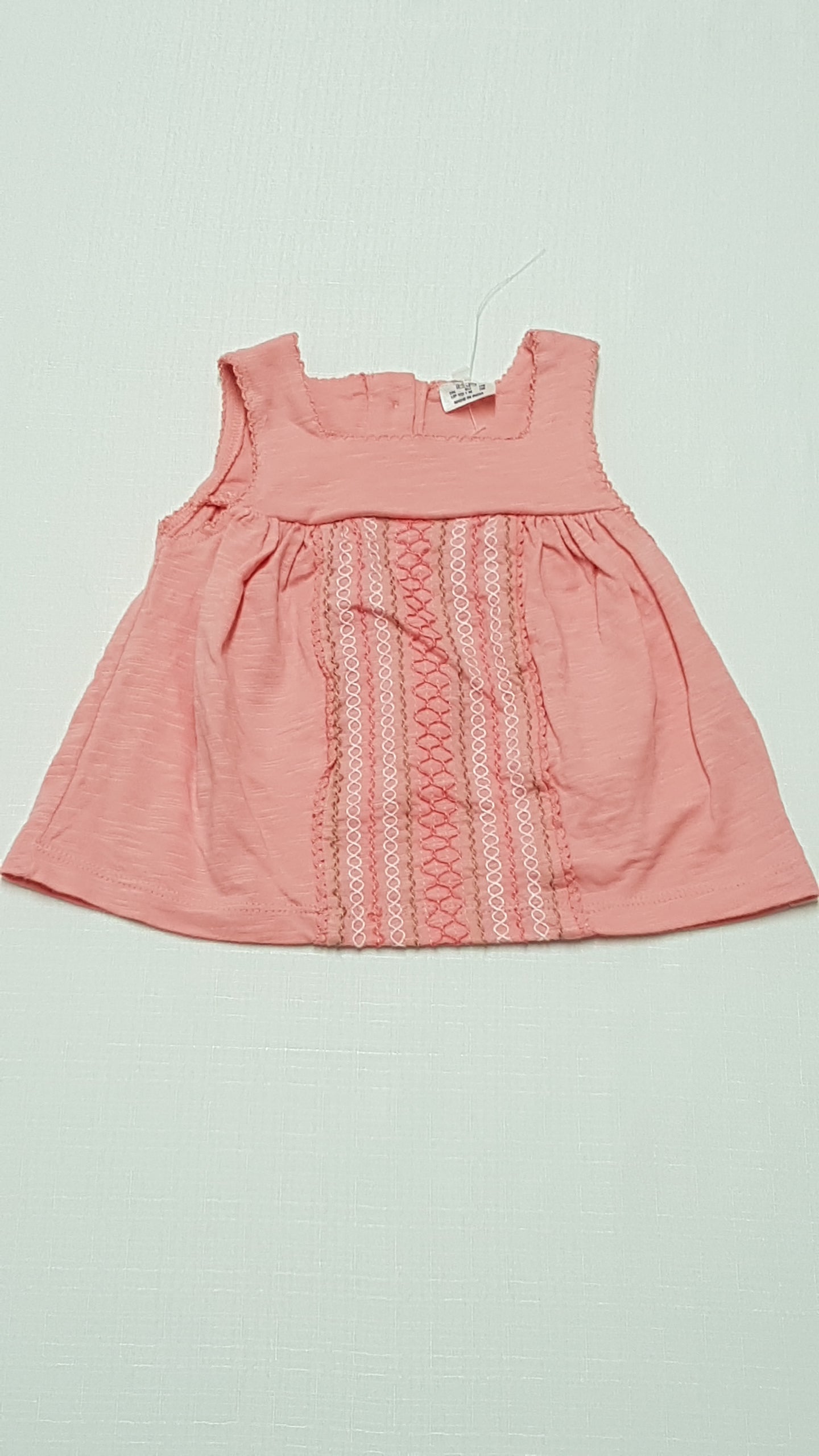 ÚJ F&F KIDS HÍMZETT KISLÁNY TUNIKA RUHA 56