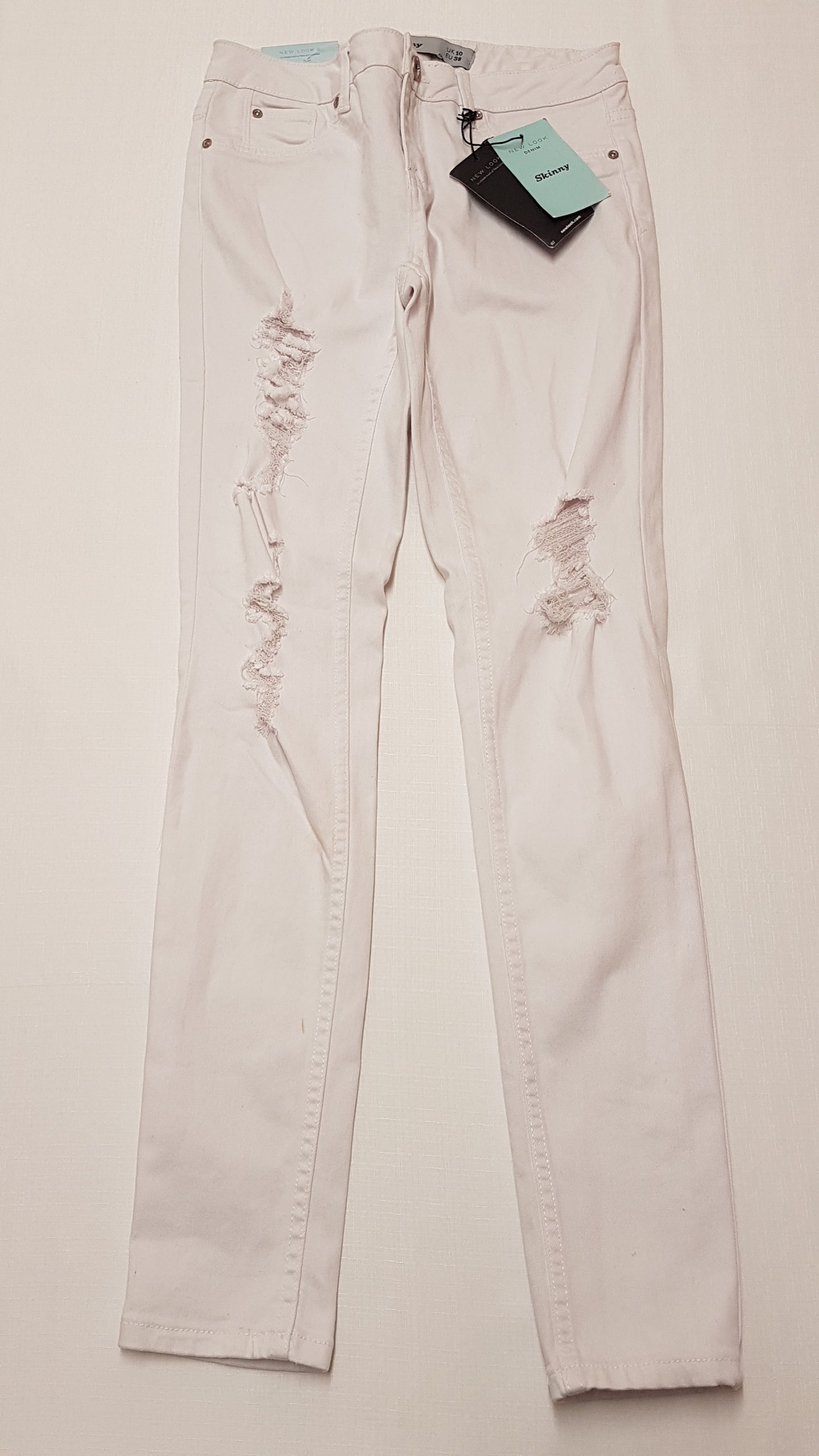 CÍMKÉS NEW LOOK SKINNY PRÉMIUM MINŐSÉGŰ,TRENDI,SZTRECSI KISLÁNY FARMERNADRÁG 176