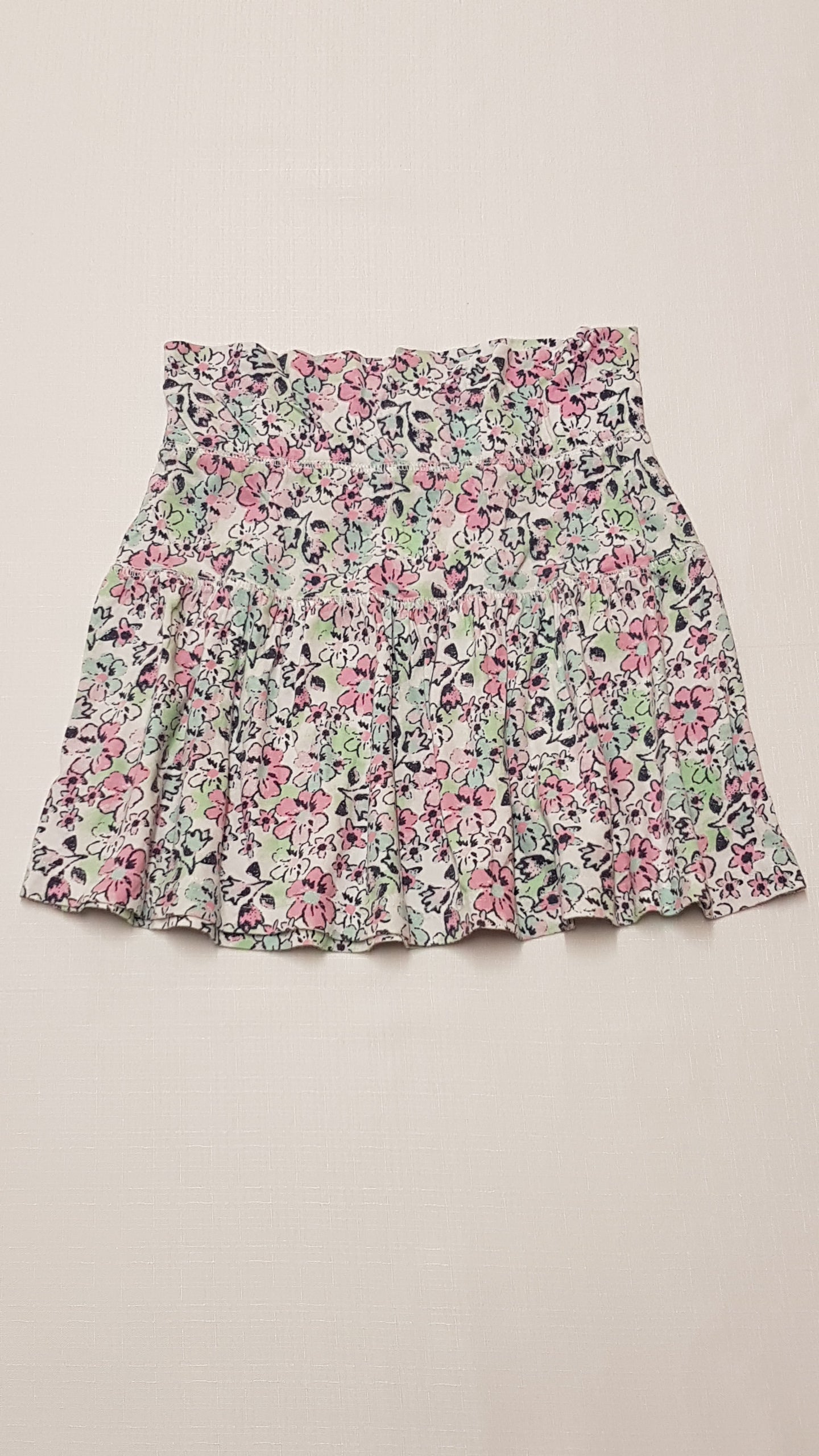 DUNNES STORES VIRÁGMINTÁS,PAMUT KISLÁNY DIVATSZOKNYA 134