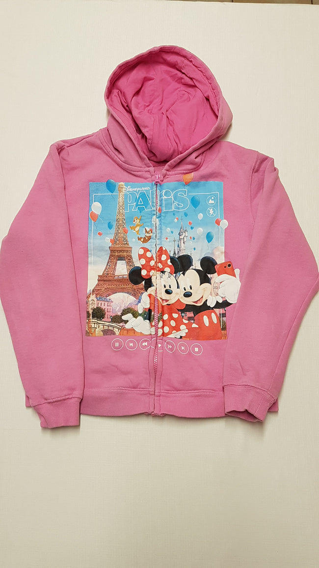 DISNYLAND KAPUCNIS,CIPZÁROS,MINNIE&MICKEY KISLÁNY PULÓVER 152 Hover Image