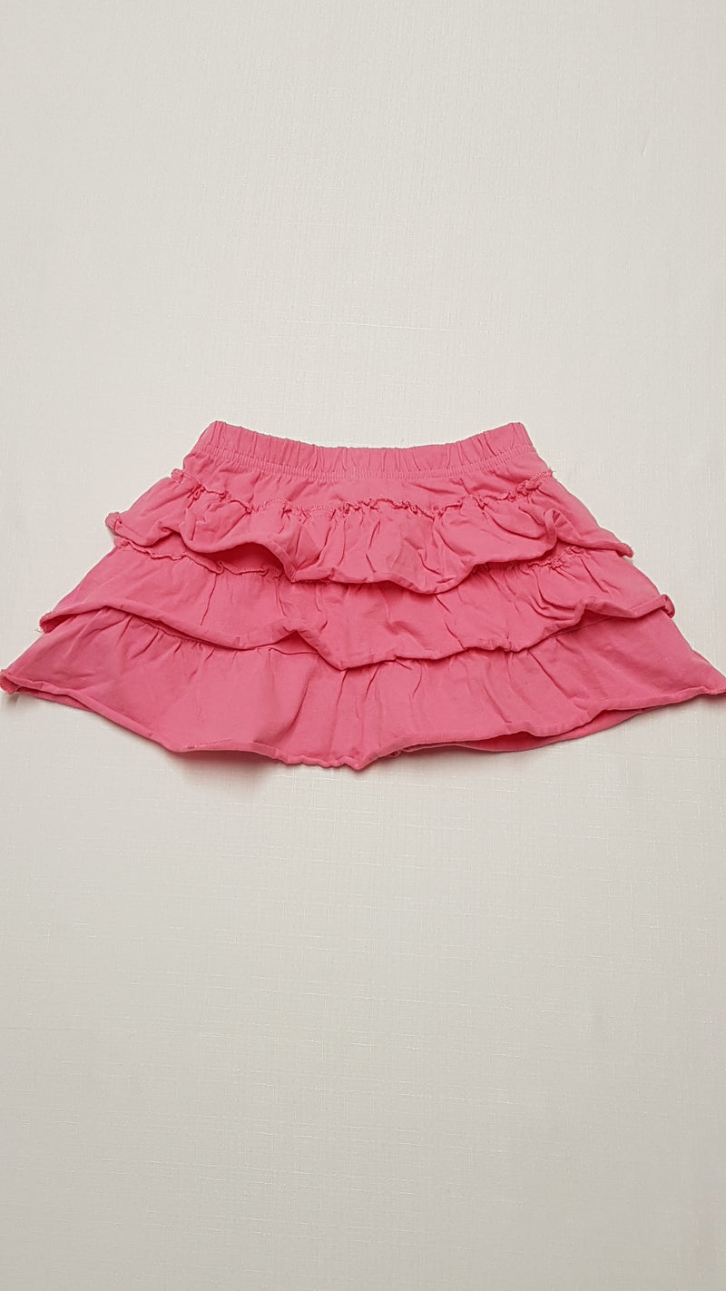 GEORGE GUMIS DEREKÚ,PAMUT,RÓZSASZÍN SZÍNŰ,RARA KISLÁNY SZOKNYA 104