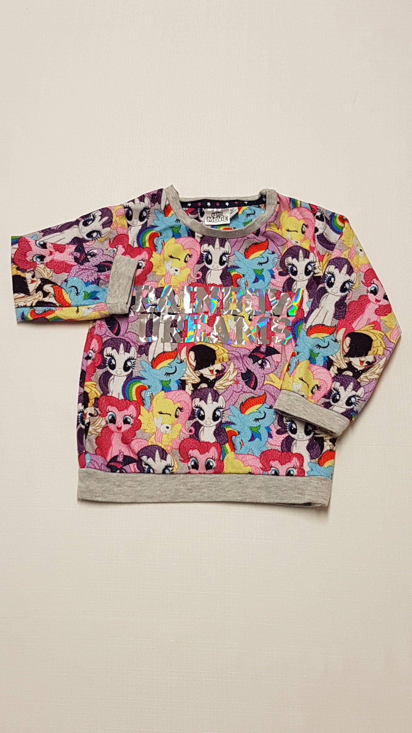 MY LITTLE PONY ARANYOS KISLÁNY PIZSI FELSŐ 98-104