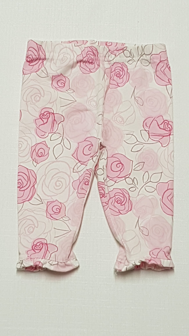 MATALAN CSINOS,VIRÁGMINTÁS,FODROS ALJÚ KISLÁNY LEGGING 68 Hover Image