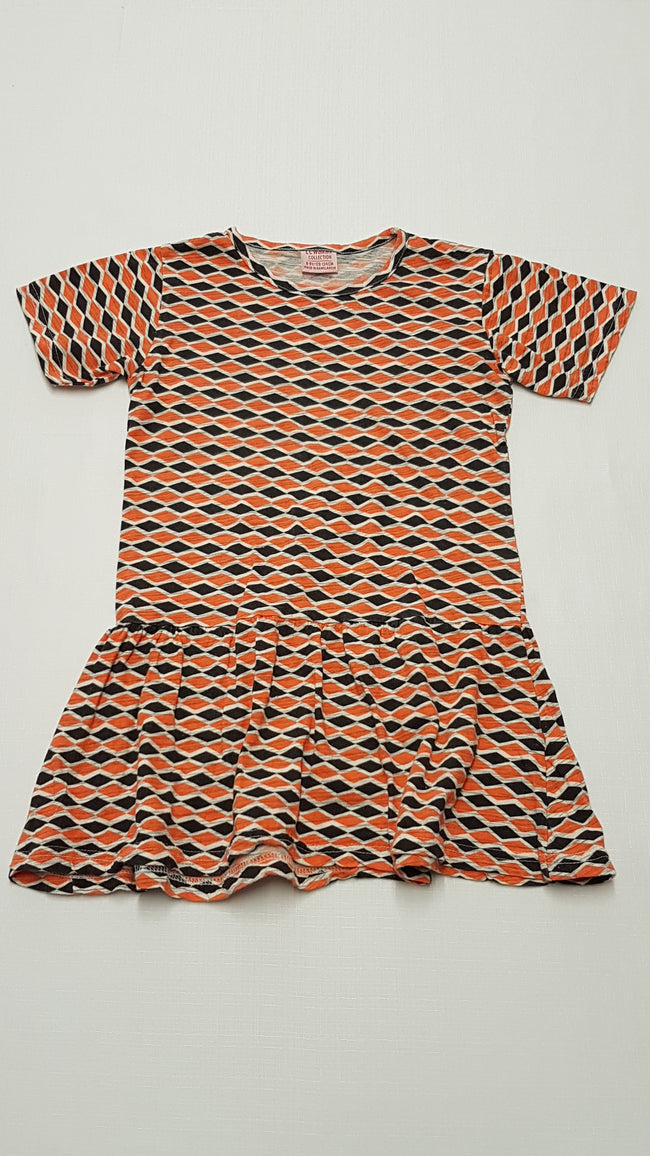 LC WAIKIKI KÜLÖNLEGES MINTÁS KISLÁNY TUNIKA 128-134 Hover Image