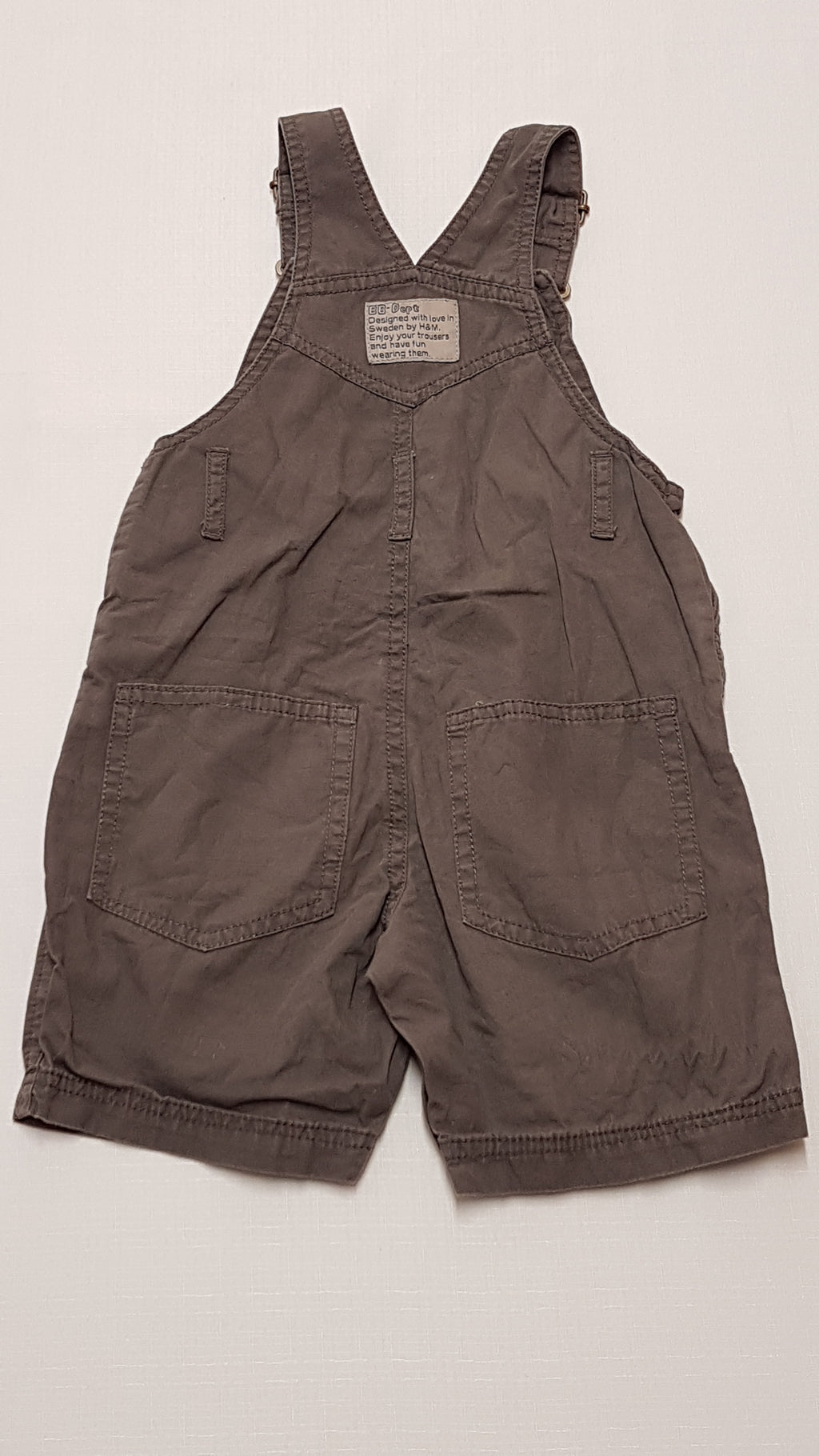 H&M BARNA SZÍNŰ,KANTÁROS,KISFIÚ NACI 80