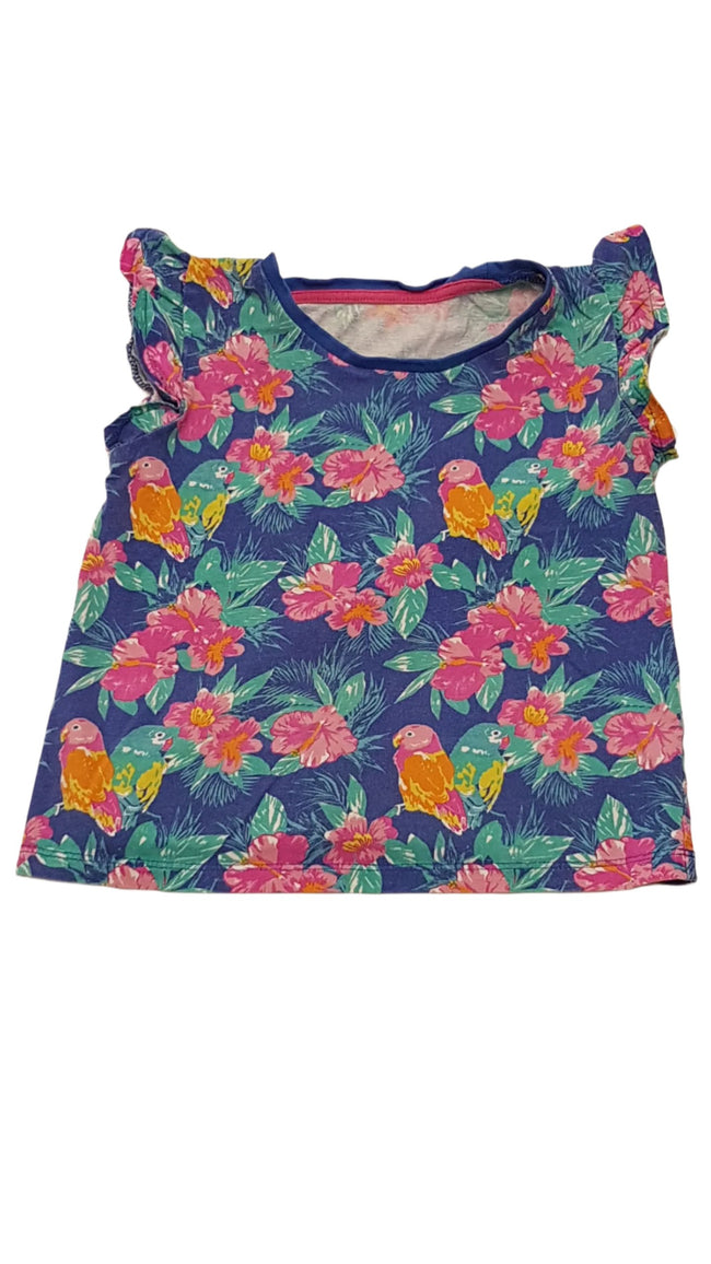 MATALAN CSINI VIRÁGOS,PAPAGÁLYOS KISLÁNY PÓLÓ 104 Hover Image