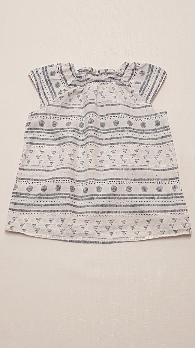 H&M LENGE KISLÁNY BLÚZ 92 Hover Image