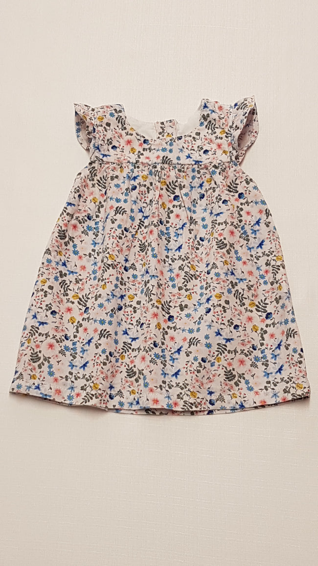 M&S APRÓVIRÁGMINTÁS,MIKRÓBÁRSONY,CSINI KISLÁNY RUHA 68 Hover Image