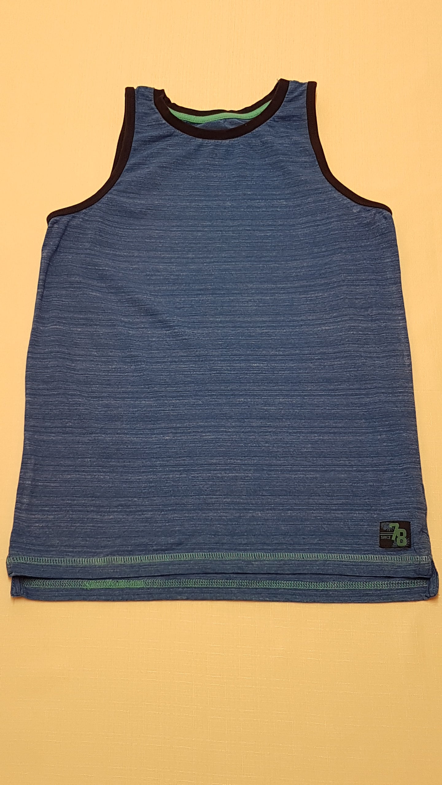 ÚJ F&F KIDS KÉK SZÍNŰ FIÚ DIVAT TRIKÓ 146