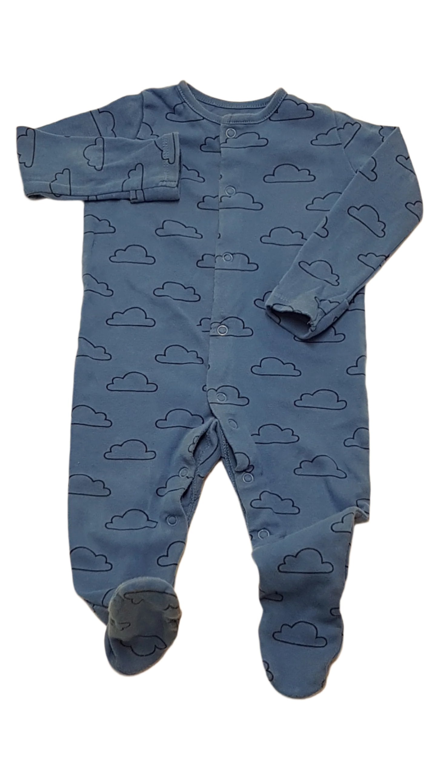 F&F KIDS FELHŐ MINTÁS KISFIÚ RUGI 74