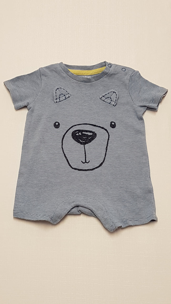 F&F KIDS MACKÓFEJES KISFIÚ PLAYSUIT 62 Hover Image