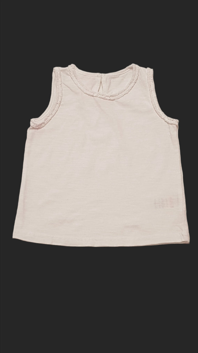 MATALAN FODROS VÁLLÚ ÉS NYAKÚ,TÖRTFEHÉR KISLÁNY DIVAT TRIKÓ 98 Hover Image