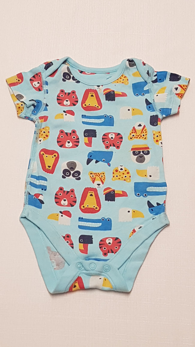 M&S ÁLLATFEJES KISFIÚ BODY 68-74 Hover Image