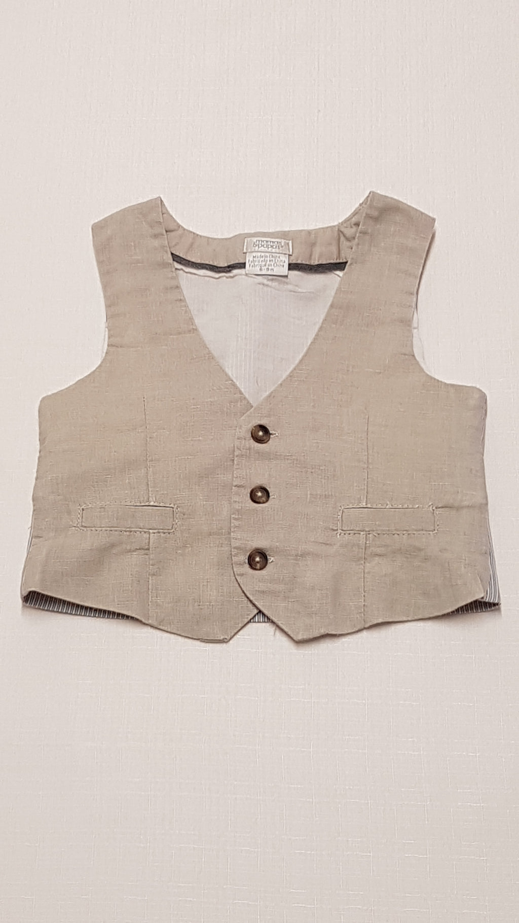 MAMAS& PAPAS EXTRAMINŐSÉGŰ,ELEGÁNS,VÁSZON KISFIÚ DIVATMELLÉNY 74