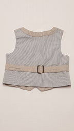 MAMAS& PAPAS EXTRAMINŐSÉGŰ,ELEGÁNS,VÁSZON KISFIÚ DIVATMELLÉNY 74