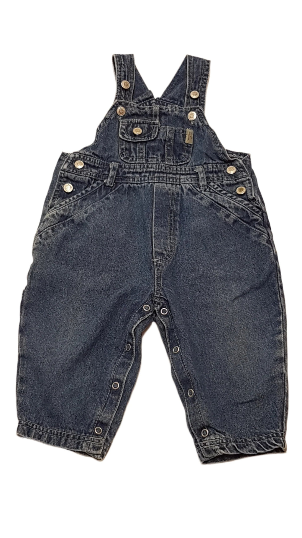 ADAMS JEANS KIDS VAGÁNY,KANTÁROS,LÁBRÉSZNÉL VÉGIG PATENTOS  KISFIÚ FARMERNADRÁG 80