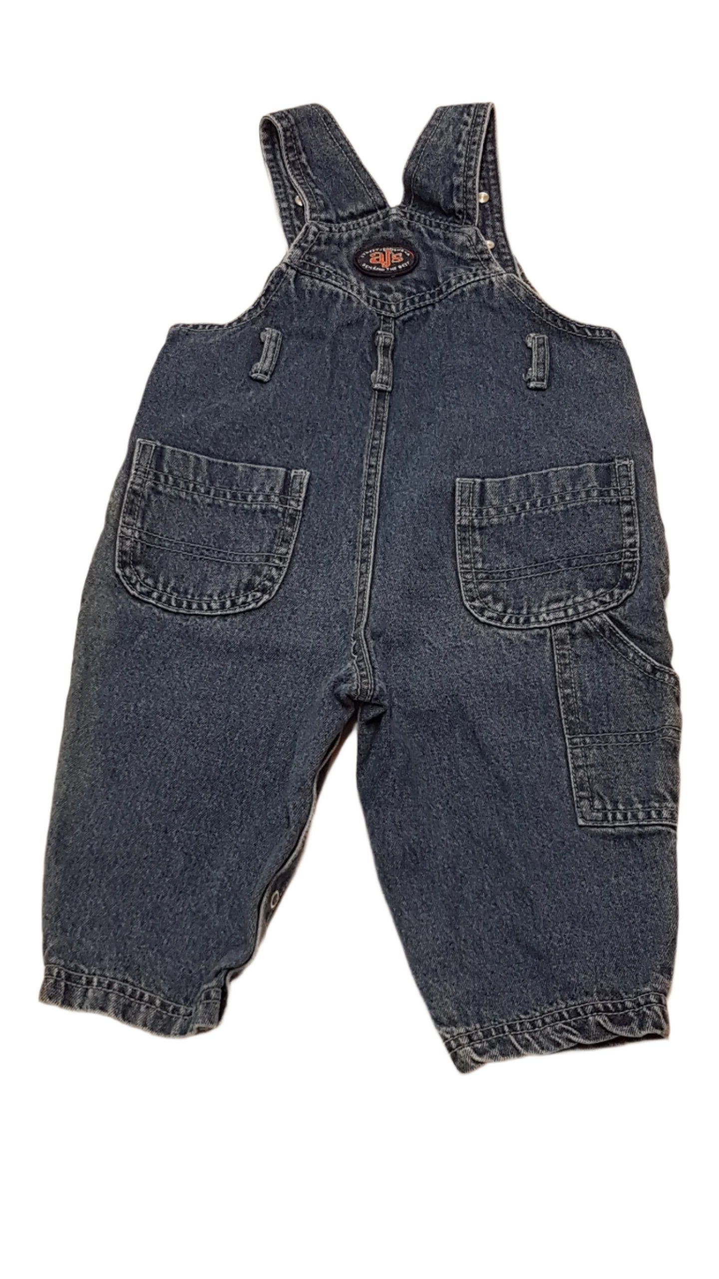 ADAMS JEANS KIDS VAGÁNY,KANTÁROS,LÁBRÉSZNÉL VÉGIG PATENTOS  KISFIÚ FARMERNADRÁG 80