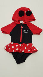 ÚJ DISNEY MINNIE MOUSE KÜLÖNLEGES, CUKI KISLÁNY FÜRDŐDRESSZ 74