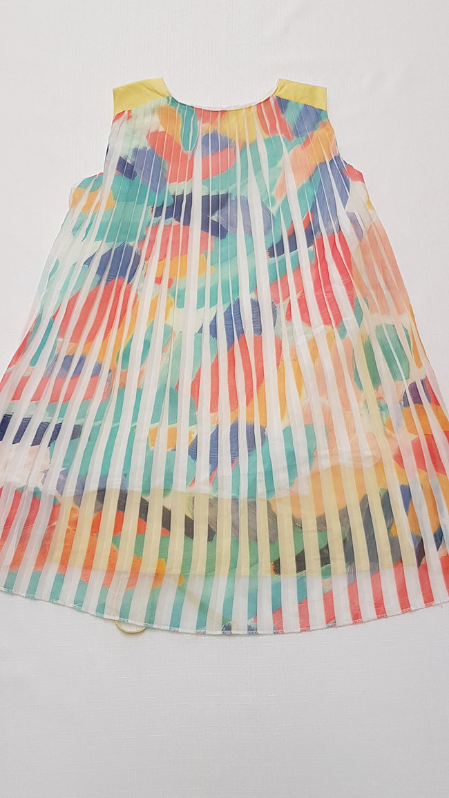 EURO MISS VIDÁM MINTÁS,CSINI,MINŐSÉGI KISLÁNY RUHA 116 Main Image