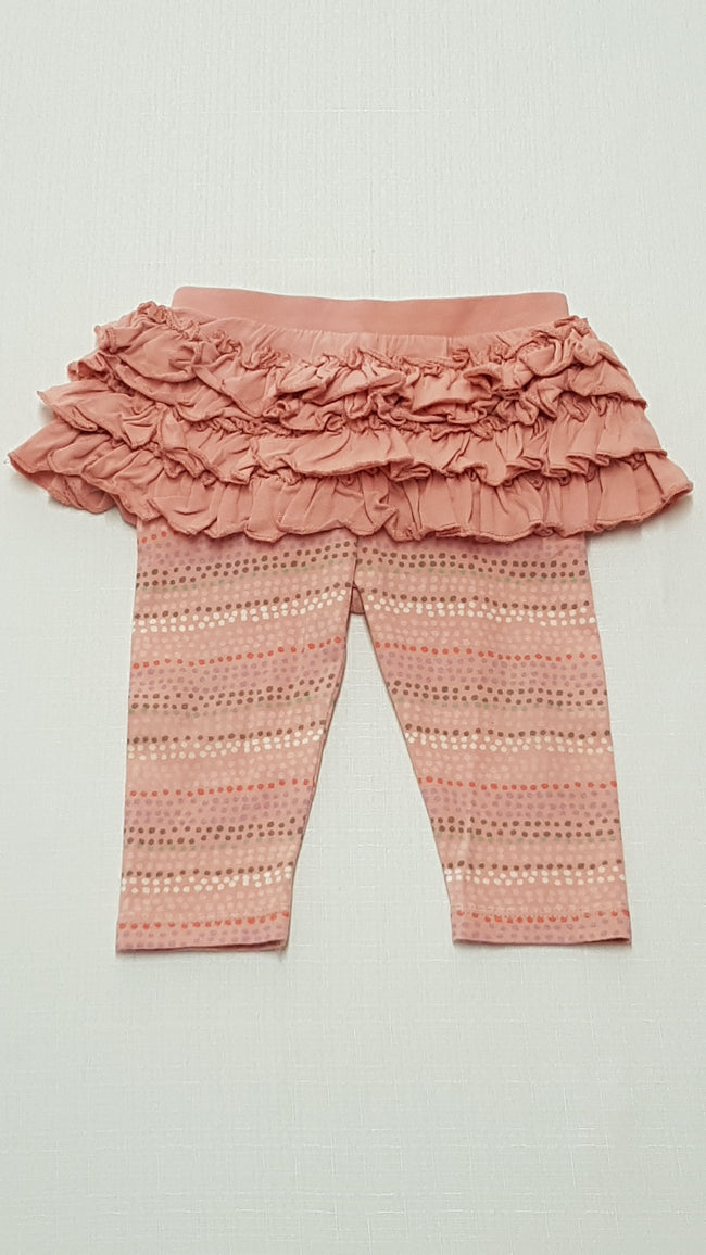 ÚJ M&S CUKI,FODROS,SZOKNYA FAZONÚ KISLÁNY LEGGING 68 Hover Image