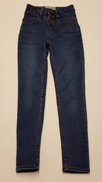 NEW LOOK SUPER SKINNY MAGAS DEREKÚ,GOMBOS,TRENDI,MINŐSÉGI KISLÁNY FARMERNADRÁG 146-152