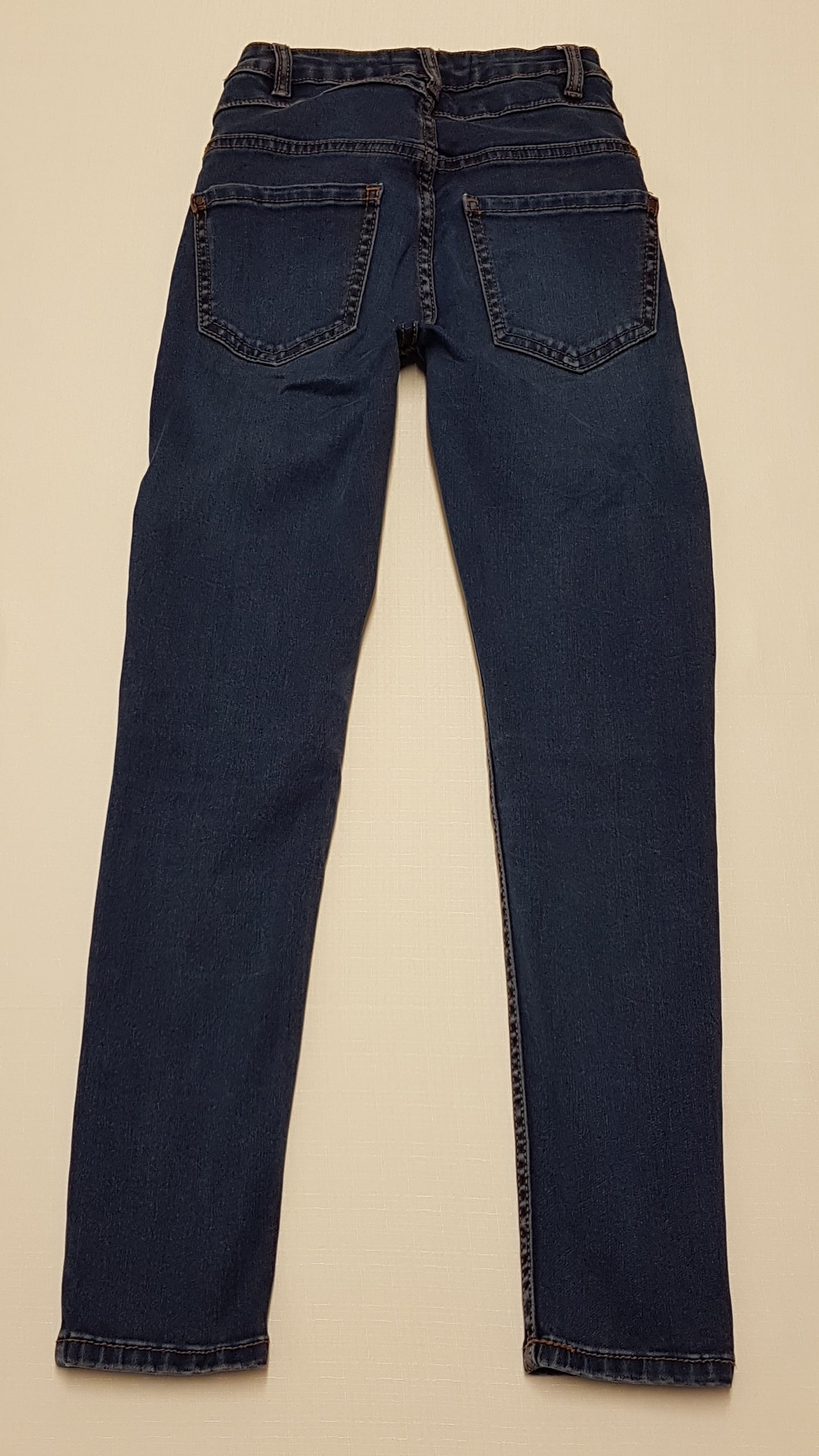 NEW LOOK SUPER SKINNY MAGAS DEREKÚ,GOMBOS,TRENDI,MINŐSÉGI KISLÁNY FARMERNADRÁG 146-152