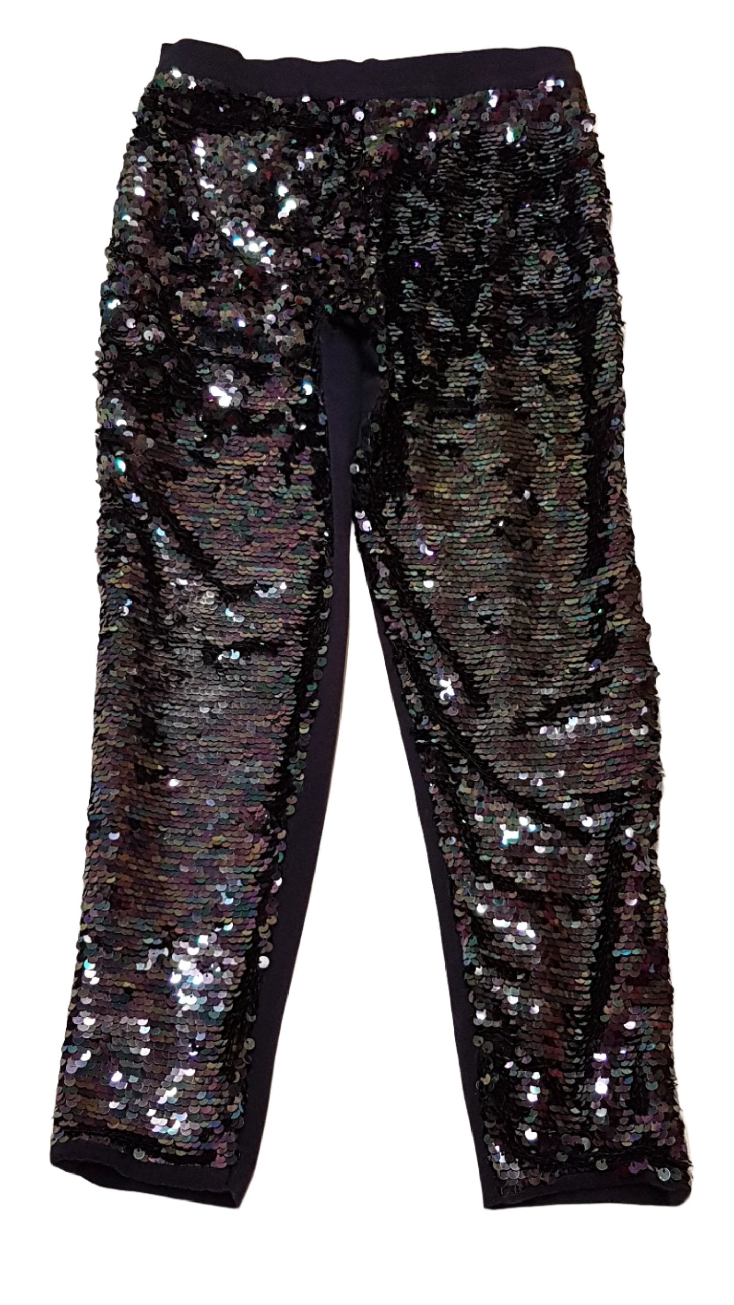 NEXT SÖTÉTKÉK,GYÖNYÖRŰ SZÉP FLITTERES ,ALKALMI KISLÁNY NADRÁG 140