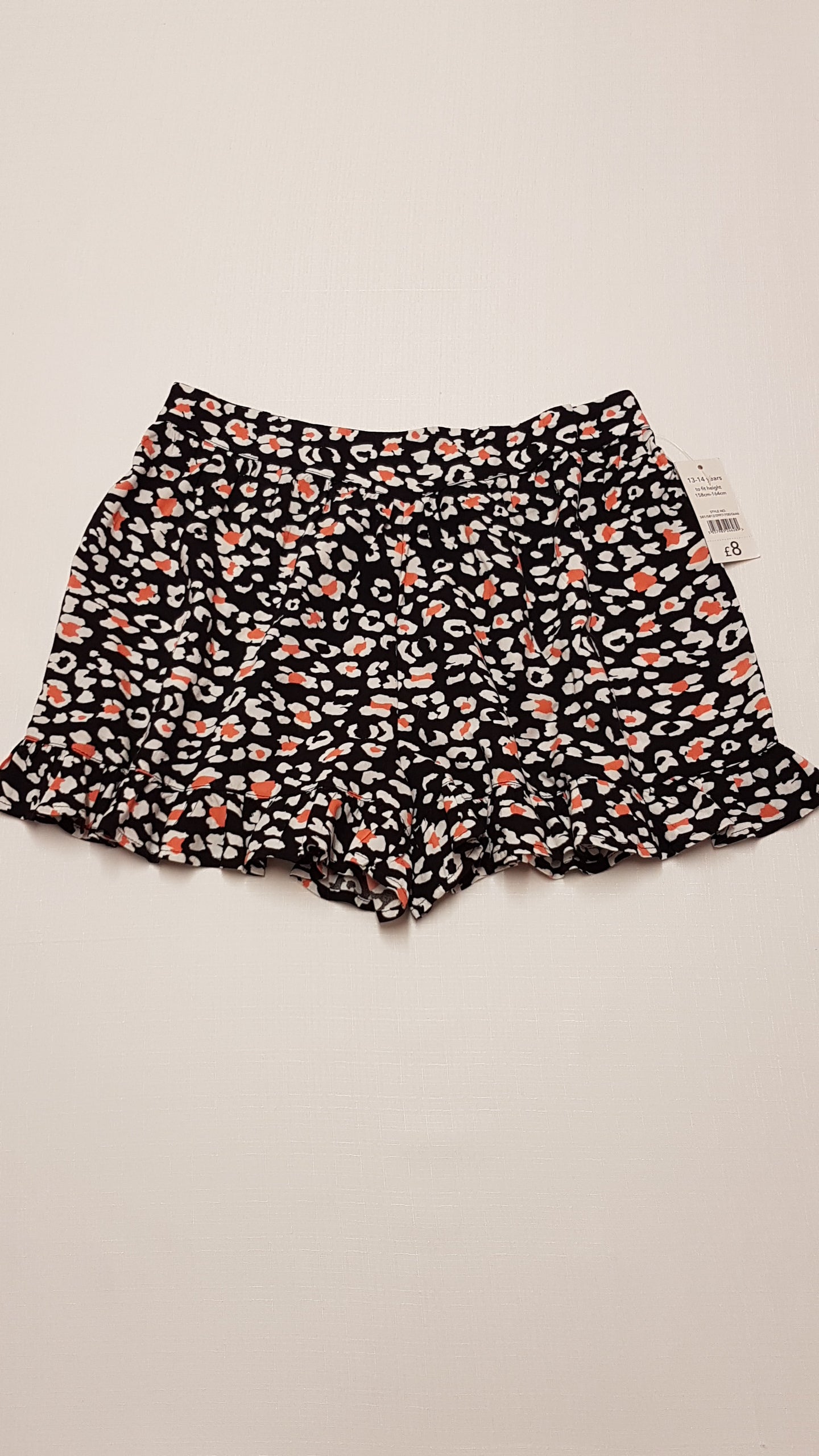 CÍMKÉS GEORGE FODROS ALJÚ,LENGE KISLÁNY DIVATOS RÖVIDNACI 158-164