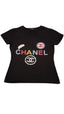 CHANEL EXTRA MINŐSÉGŰ,SZÍNES,GYÖNGYÖS,KÖVES KISLÁNY PÓLÓ 176