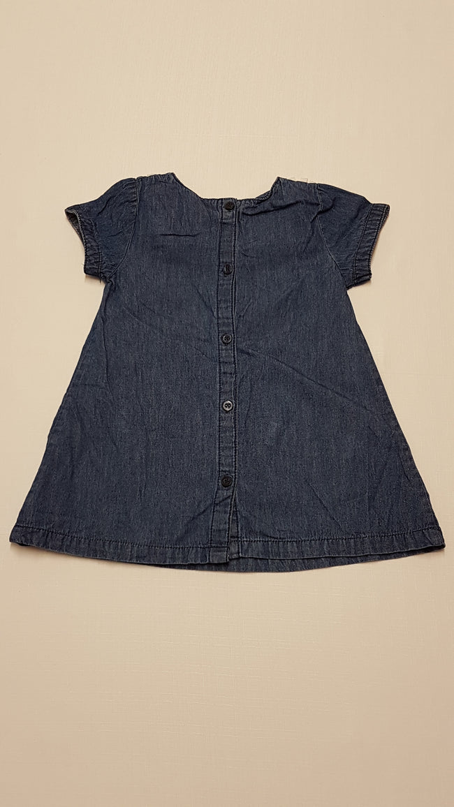 JUNIOR J. CSODÁLATOS,KÜLÖNLEGES,3D VIRÁGOS,MINŐSÉGI,PUHA FARMER KISLÁNY RUHA 98 Main Image