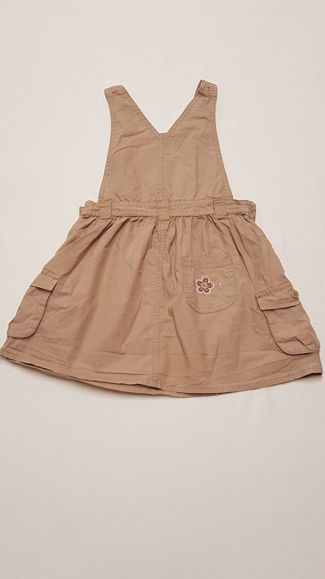 MATALAN MOGYORÓ SZÍNŰ,HÍMZETT,KANTÁROS KISLÁNY RUHA 104 Main Image