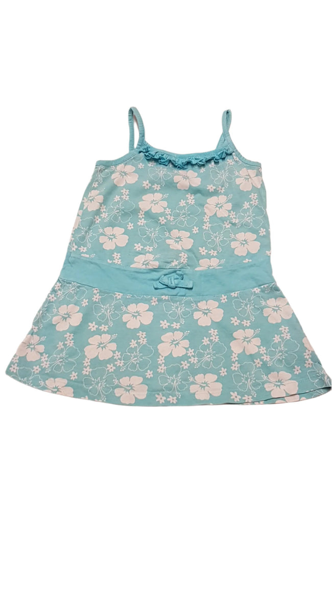 CHEROKEE VIRÁGMINTÁS,PAMUT,PÁNTOS KISLÁNY RUHA 98 Hover Image