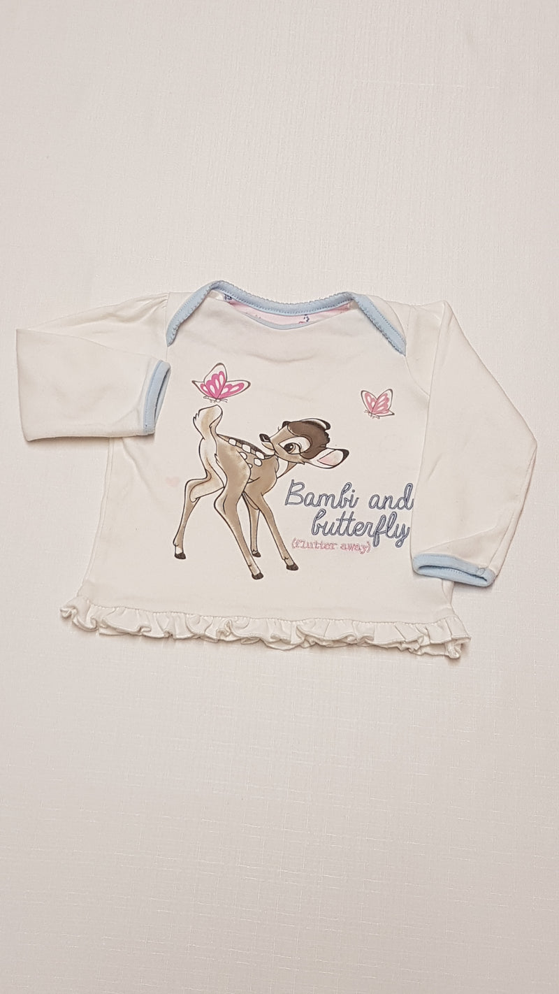 GEORGE ÉDI BAMBY FIGURÁS KISLÁNY PAMUT  FELSŐ 74-80