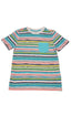 NUTMEG SZÍNES VÉKONY CSÍKOS KISFIÚ PÓLÓ 110
