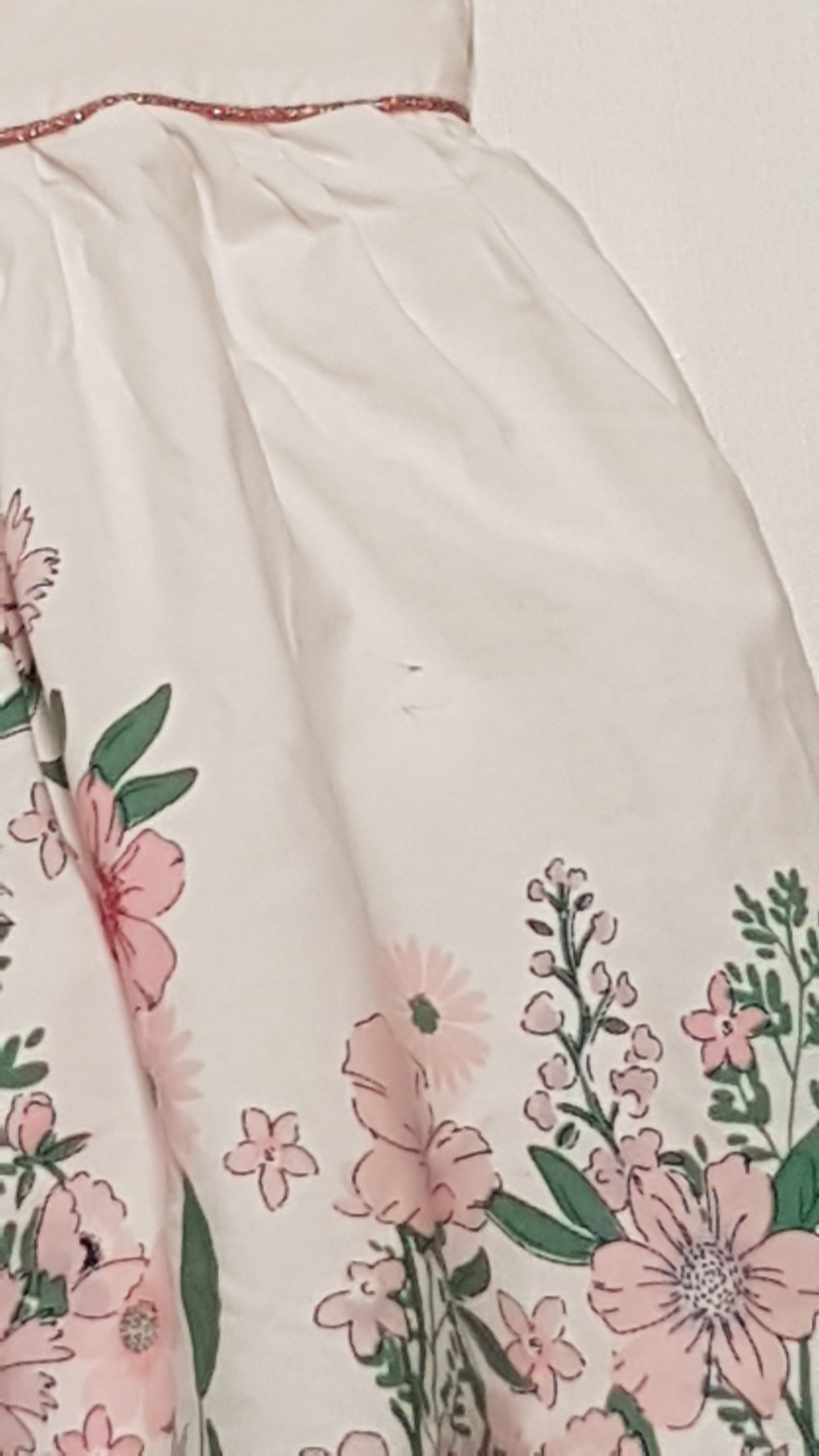 PRIMARK GYÖNYÖRŰ SZÉP,ALSÓSZOKNYÁS,MEZEI VIRÁGOS KISLÁNY RUHA 86