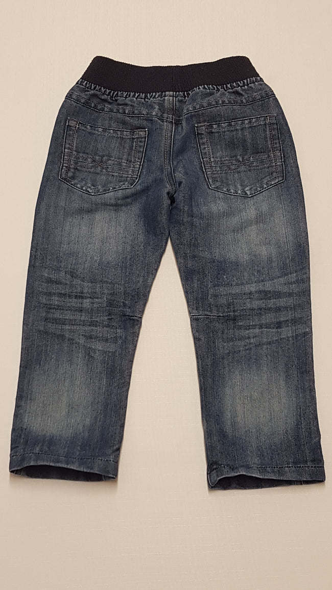 MATALAN GUMIS DEREKÚ,KOPTATOTT KISFIÚ FARMERNADRÁG  98 Main Image